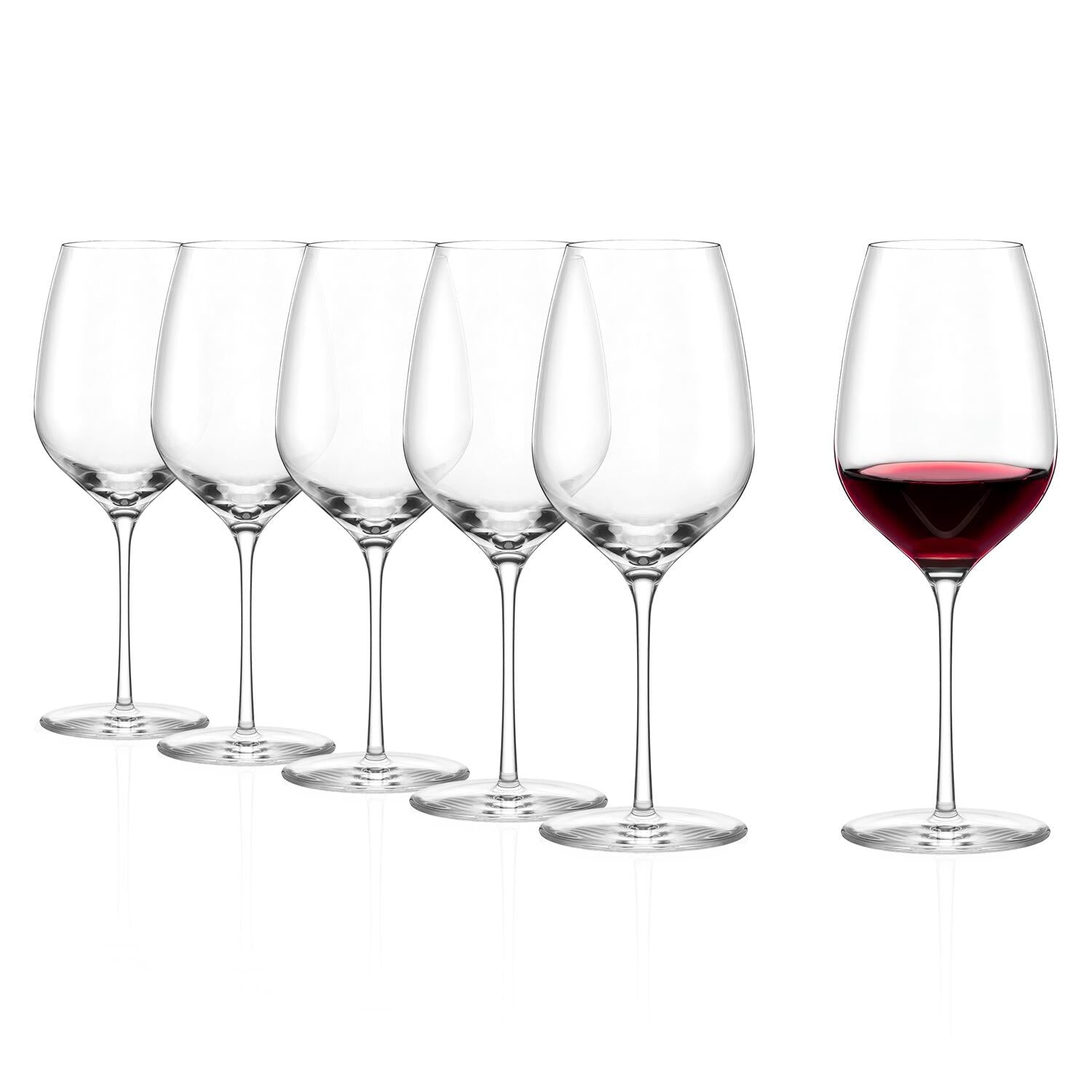 Fino rødvinsglas, 545ml - 6 stk